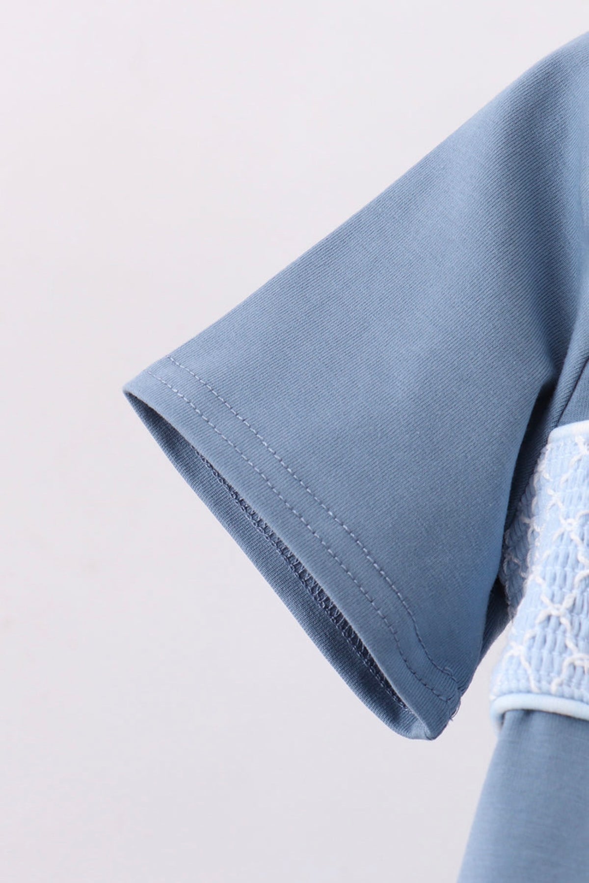 Blue Pumpkin Smocked Gingham Pants Set