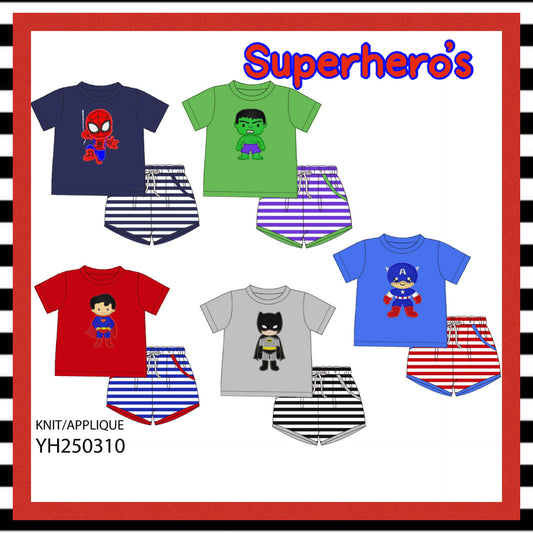 Superheroes Applique - ETA Late June / Early July