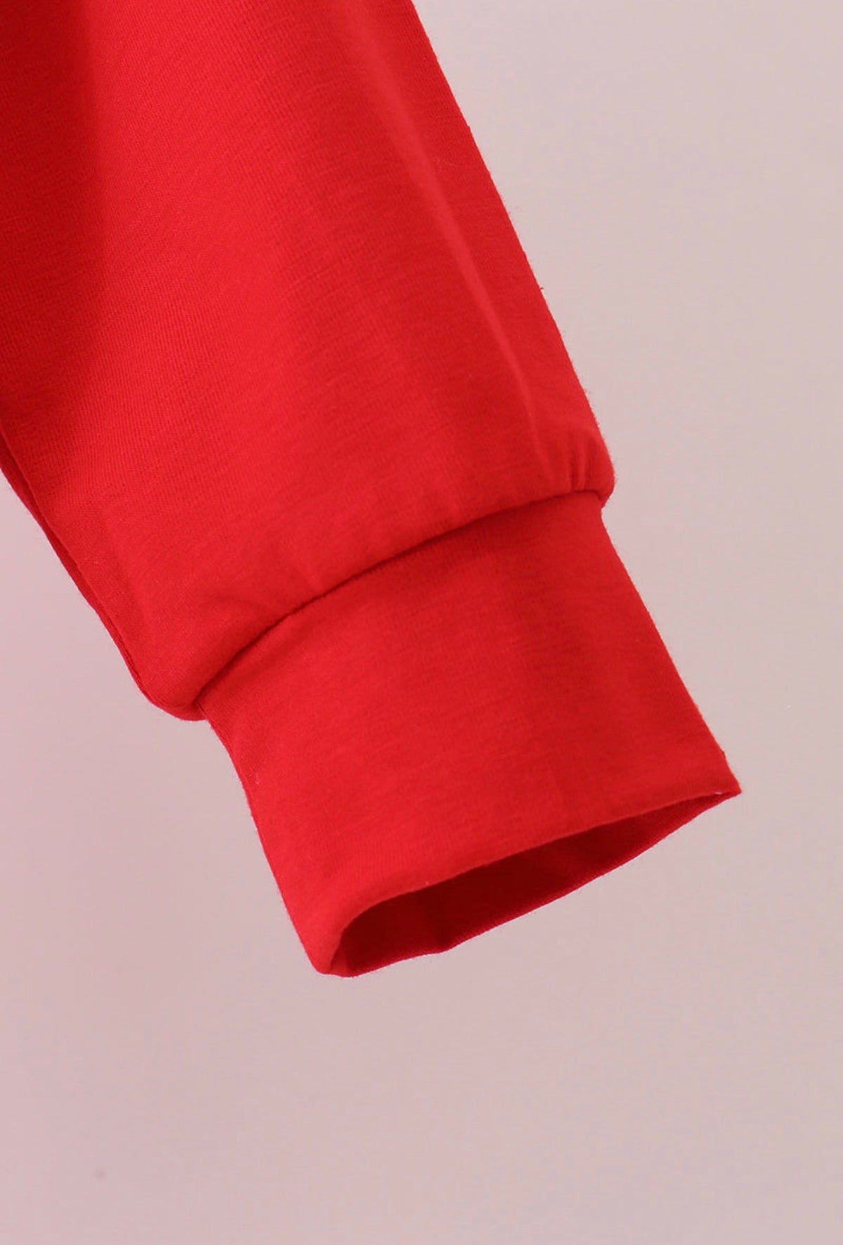 Red Georgia Embroidery Hoodie