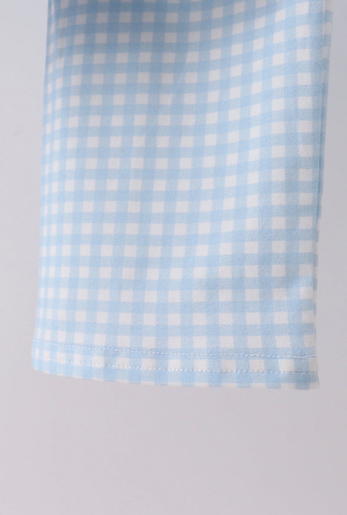Blue Pumpkin Smocked Gingham Pants Set